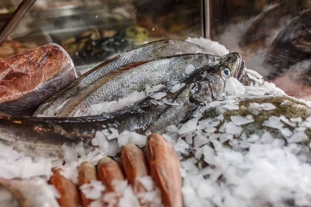 Pescados y mariscos de verano