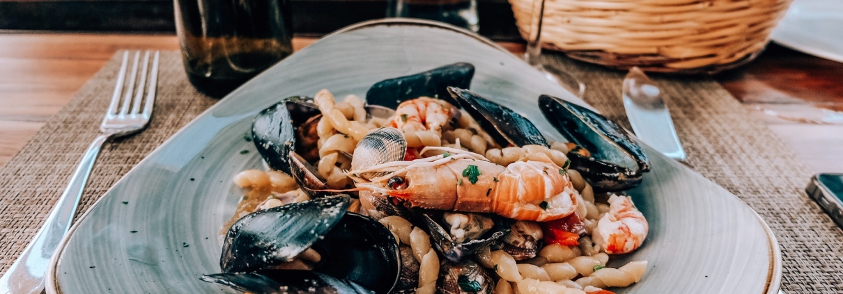 pescados y mariscos primavera