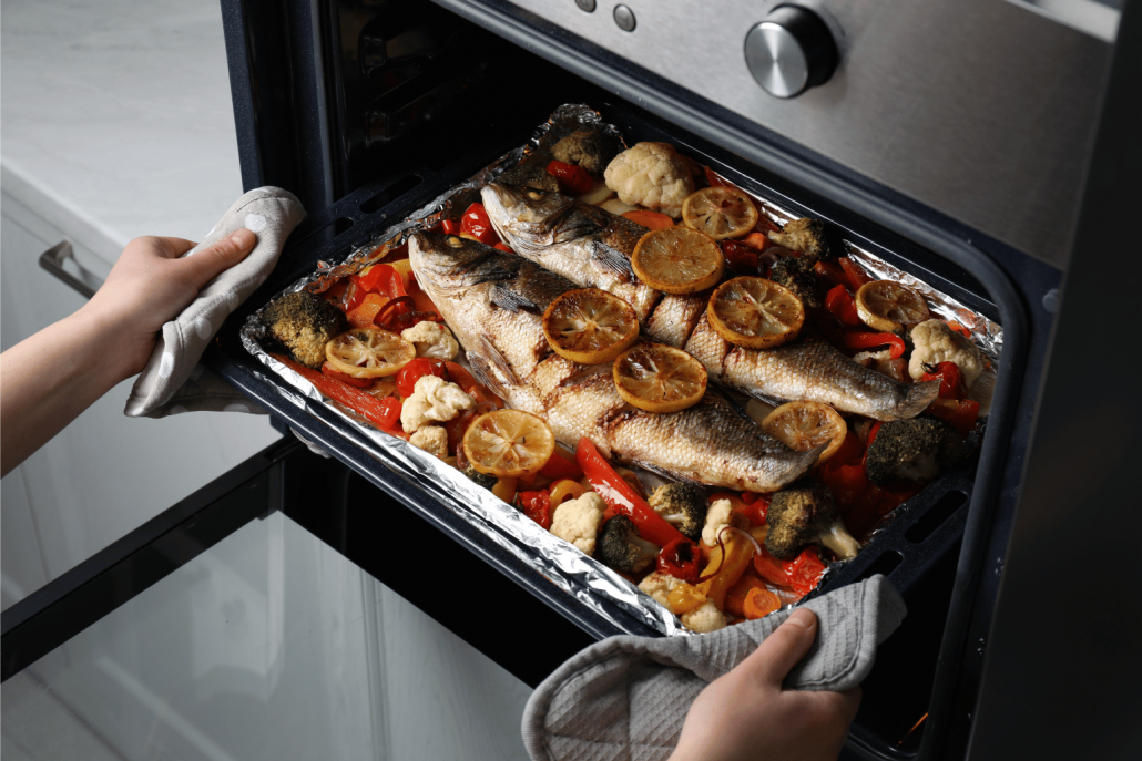 Pescado al horno